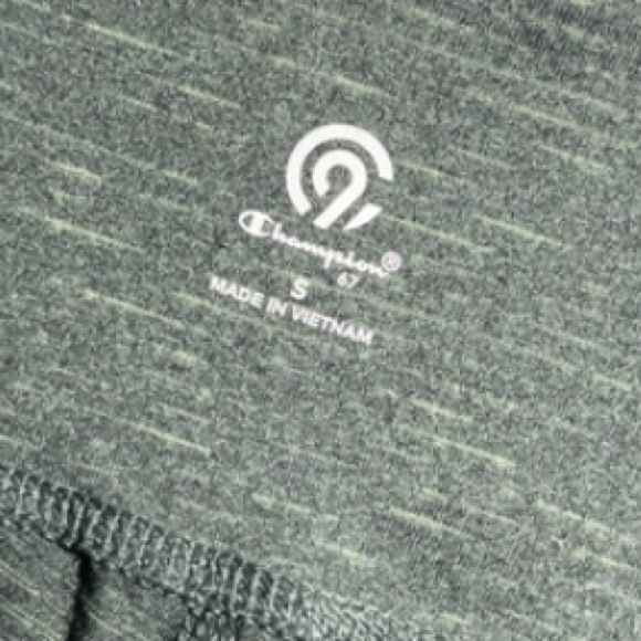 Champion Leggings Athletic Gym Workout Yoga Sports Athleisure Gray Size Small - Picture 8 of 12